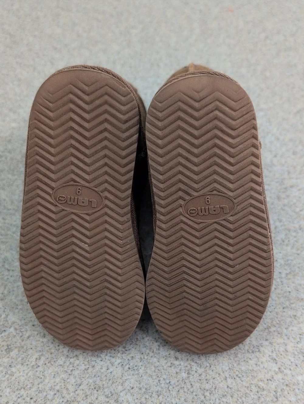 LAMO Suede Faux Fur Basic Boots, Brown Toddler Girls Size 9C